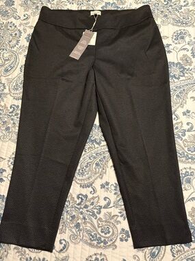 Zac & Rachel Charcoal Textured Dress Pants